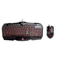 Kit tastatura si mouse Tt eSPORTS Challenger Prime RGB