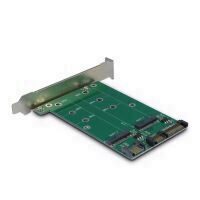 Adaptor Inter-Tech Argus KT005A 2x M.2 SATA