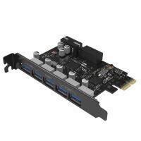 Adaptor PCI-express Orico PVU3-5O2I 5 Port-uri USB 3.0 PCI-Express Card