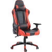 Scaun gaming Inaza Victus negru cu rosu