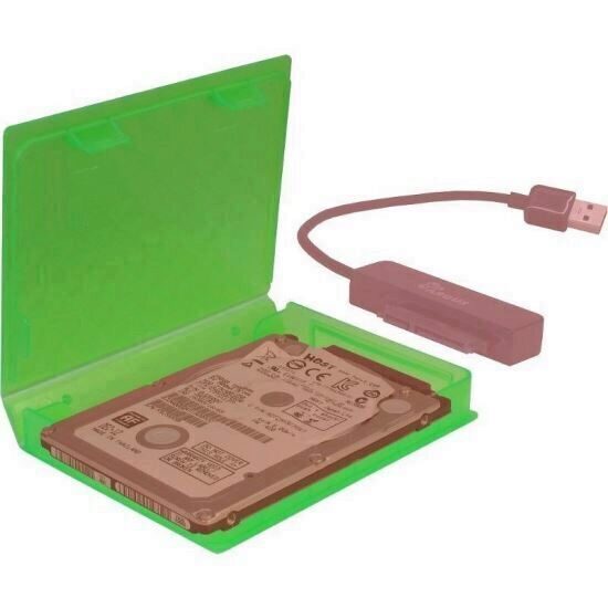 Cutie protectie hard disk Inter-Tech KP001A 2.5 inch verde