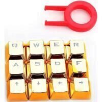 Taste de schimb pentru tastatura mecanica Redragon aurii