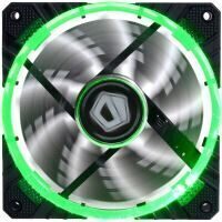 Ventilator ID-Cooling CF-12025-G 120mm Concentric Circular LED verde