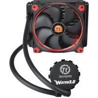 Cooler procesor cu lichid Thermaltake Water 3.0 Riing iluminare rosie 140