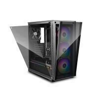 Carcasa Deepcool Matrexx 70 RGB 3 ventilatoare neagra