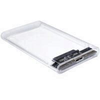 Rack HDD Inter-Tech Argus GD-25000 USB 3.0 transparent