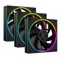 Set 3 ventilatoare ID-Cooling AF-127 120mm negre iluminare aRGB