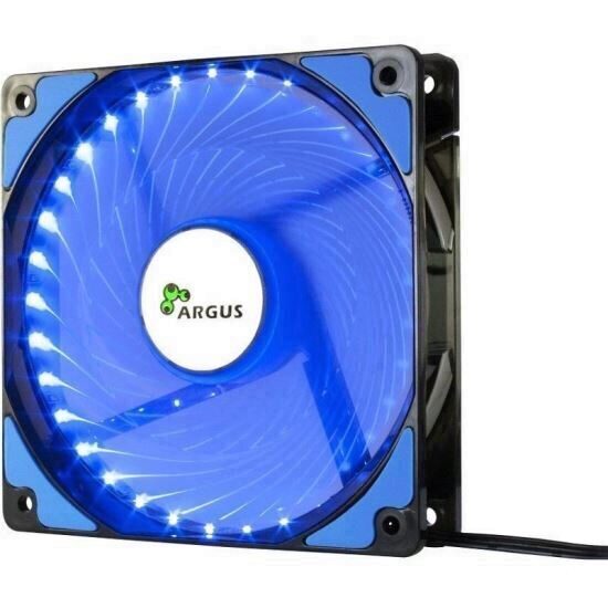 Ventilator Inter-Tech L-12025 120mm iluminare albastra