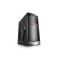 Carcasa Segotep AND neagra cu rosu sursa 500W