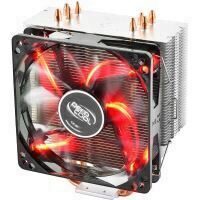Cooler procesor Deepcool GAMMAXX 400 iluminare rosie