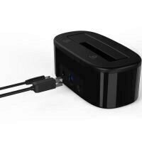 Rack HDD Orico 6218US3 USB 3.0 HDD cu docking station negru