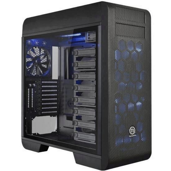 Carcasa Thermaltake Core V71 neagra Tempered Glass