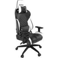 Scaun gaming Gamdias Achilles E1 L negru cu alb