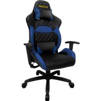 Scaun gaming Gamdias Zelus E1L negru cu albastru