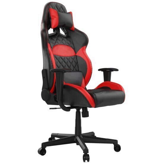 Scaun gaming Gamdias Zelus E1L negru cu rosu