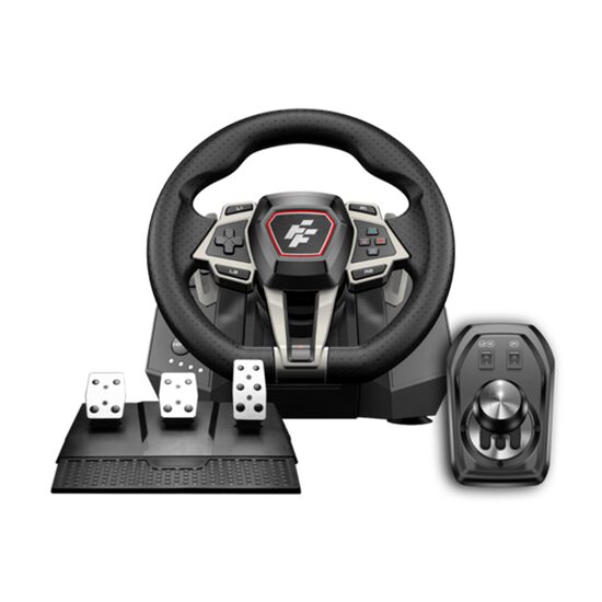 Volan Gaming FlashFire Imola negru cu rosu