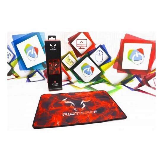 Mousepad gaming Riotoro Smokey Bull Extended L			