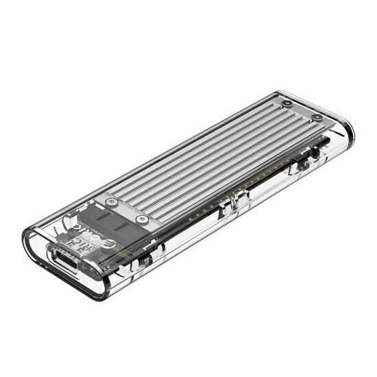 Rack SSD Orico TCM2-C3 USB 3.1 NVMe M.2 transparent