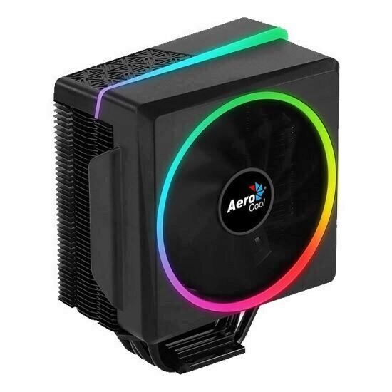 Cooler procesor Aerocool Cylon4 negru iluminare RGB