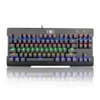Tastatura gaming mecanica Redragon Visnu neagra iluminare rainbow			