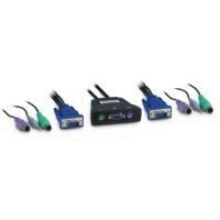 KVM Inter-Tech LS-21CA VGA 2 port-uri PS2 si audio