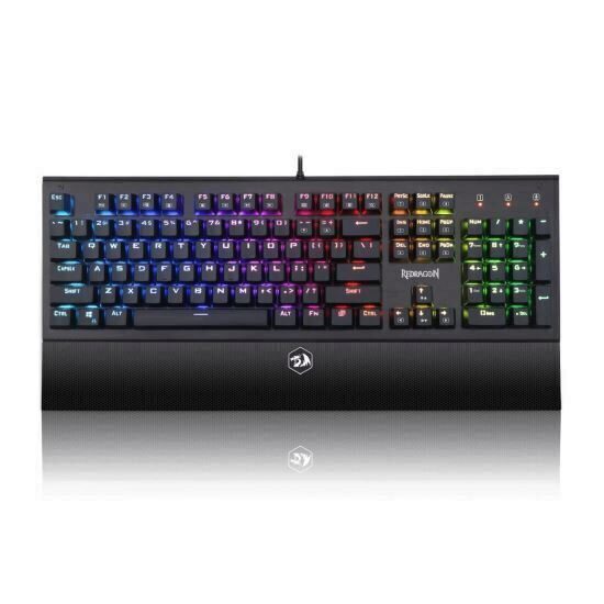 Tastatura mecanica Redragon Aryaman RGB neagra