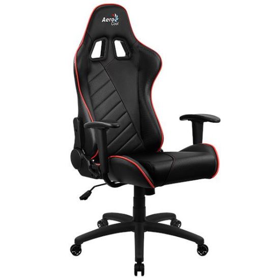 Scaun gaming Aerocool AC110 Air negru cu rosu