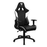 Scaun gaming ThunderX3 EC3 negru cu alb