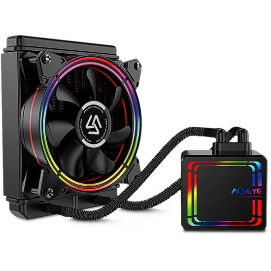 Cooler procesor cu lichid Alseye H120 Halo ilumninare RGB