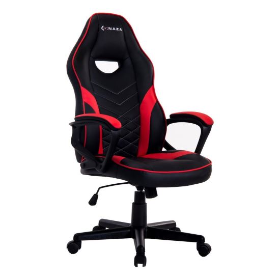 Scaun gaming Inaza Racing GT negru cu rosu