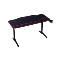 Birou gaming Inaza PowerUp negru cu rosu