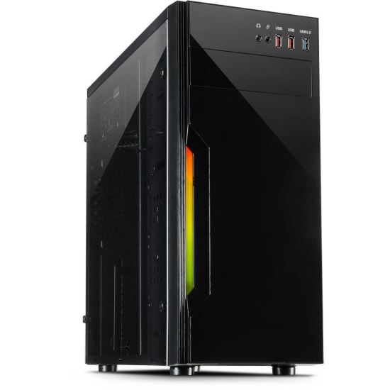 Carcasa Inter-Tech B-42 RGB neagra