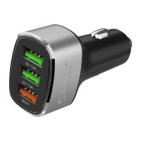 Incarcator auto Orico UPB-3U 38W QC 3.0 argintiu