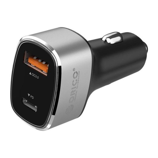 Incarcator auto Orico UPL-2U QC 3.0 gri