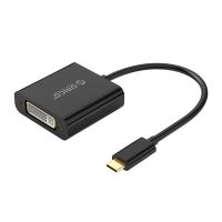 Adaptor Orico XD-125 USB Type C catre DVI negru