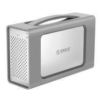 Rack HDD Orico RS200RC3 USB 3.1 2x 3.5” RAID argintiu