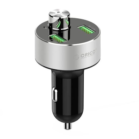 Incarcator auto Orico UBT-2U 15.5W argintiu