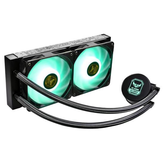 Cooler procesor cu lichid ID-Cooling Auraflow X 240 TUF Gaming Alliance iluminare RGB
