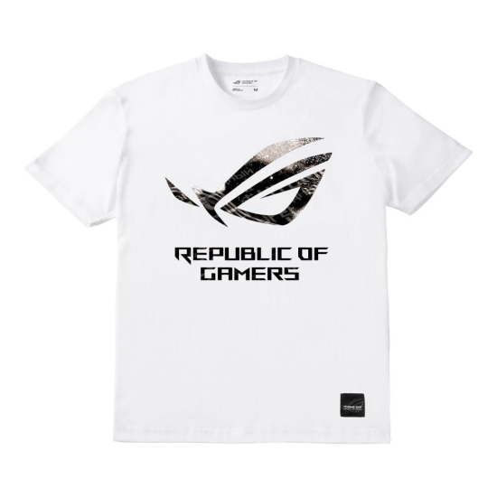 Tricou ASUS CT2005 ROG Light Spot alb XL