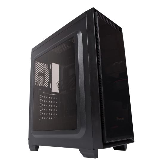 Carcasa Segotep Halo 6 neagra fara ventilatoare