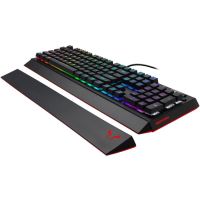 Tastatura gaming mecanica Riotoro Ghostwriter Prism Cherry MX Black neagra iluminare RGB