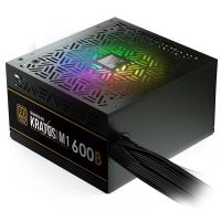 Sursa Gamdias Kratos M1 Bronze 600W iluminare RGB