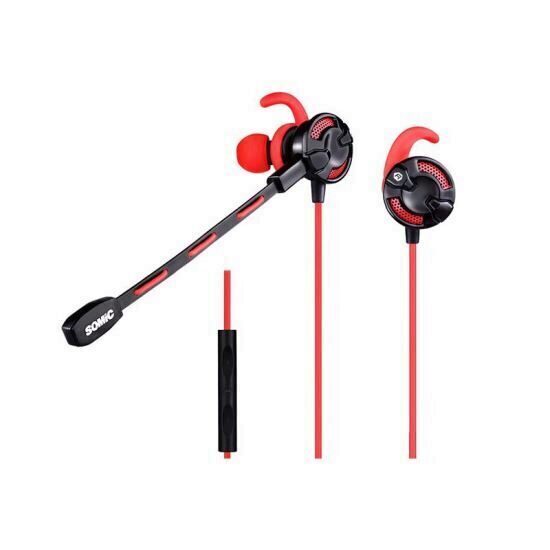 Casti Somic G618 rosii