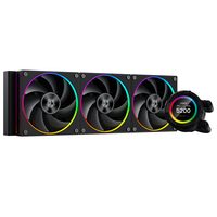 Cooler procesor cu lichid cu display ID-Cooling SL360 negru iluminare aRGB
