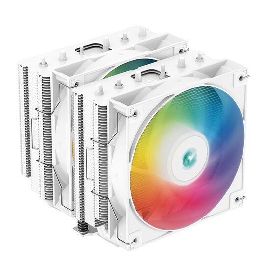 Cooler procesor Deepcool AG620 alb iluminare aRGB