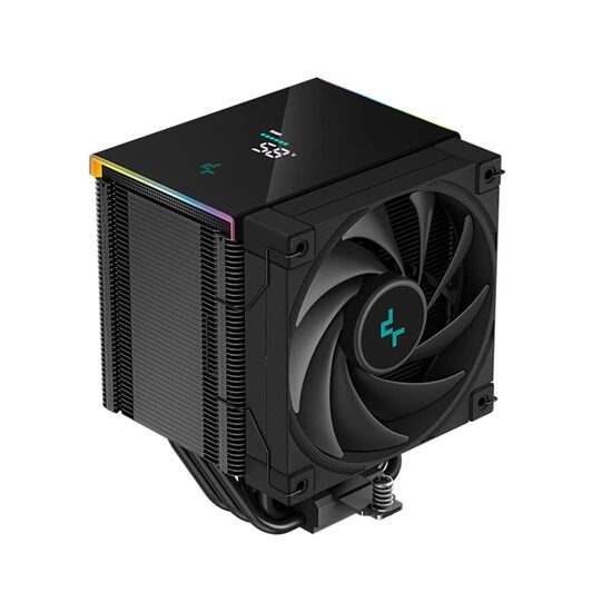 Cooler procesor Deepcool AK500 Digital negru iluminare aRGB si display