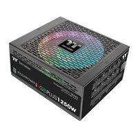 Sursa full modulara Thermaltake Toughpower iRGB PLUS 1250W Titanium iluminare RGB