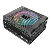 Sursa full modulara Thermaltake Toughpower iRGB PLUS 1650W Titanium iluminare RGB