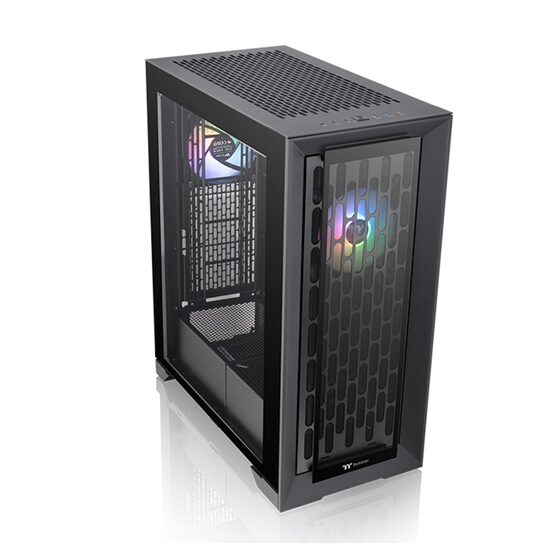 Carcasa Thermaltake CTE T500 Tempered Glass neagra iluminare aRGB