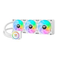 Cooler procesor cu lichid Thermaltake TH420 Snow Edition iluminare aRGB